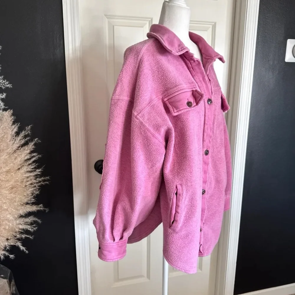 Free People Ruby Jacket in Envy Pink 
size Medium - Picture 8 of 12